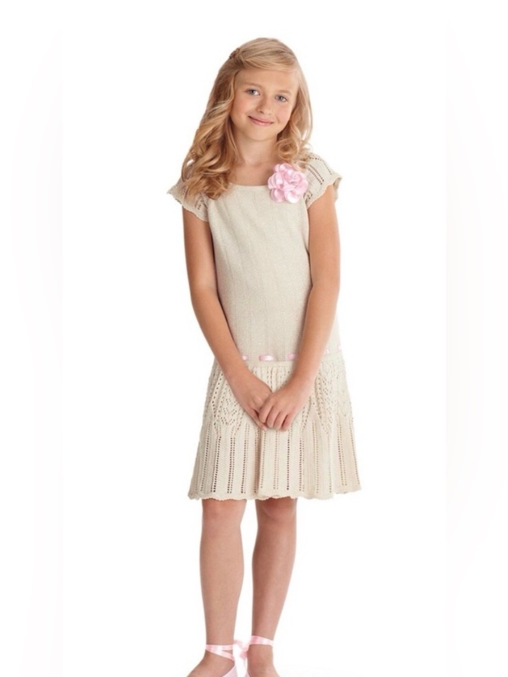American Girl Sweet Spring Knit Dress